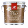 Валти - VALTTI PUUÖLJY 2,7л  Масло для дерева для защиты наружных деревянных поверхностей -Tikkurila